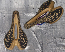 SUPACAZ Ignite Ti Saddle Gold